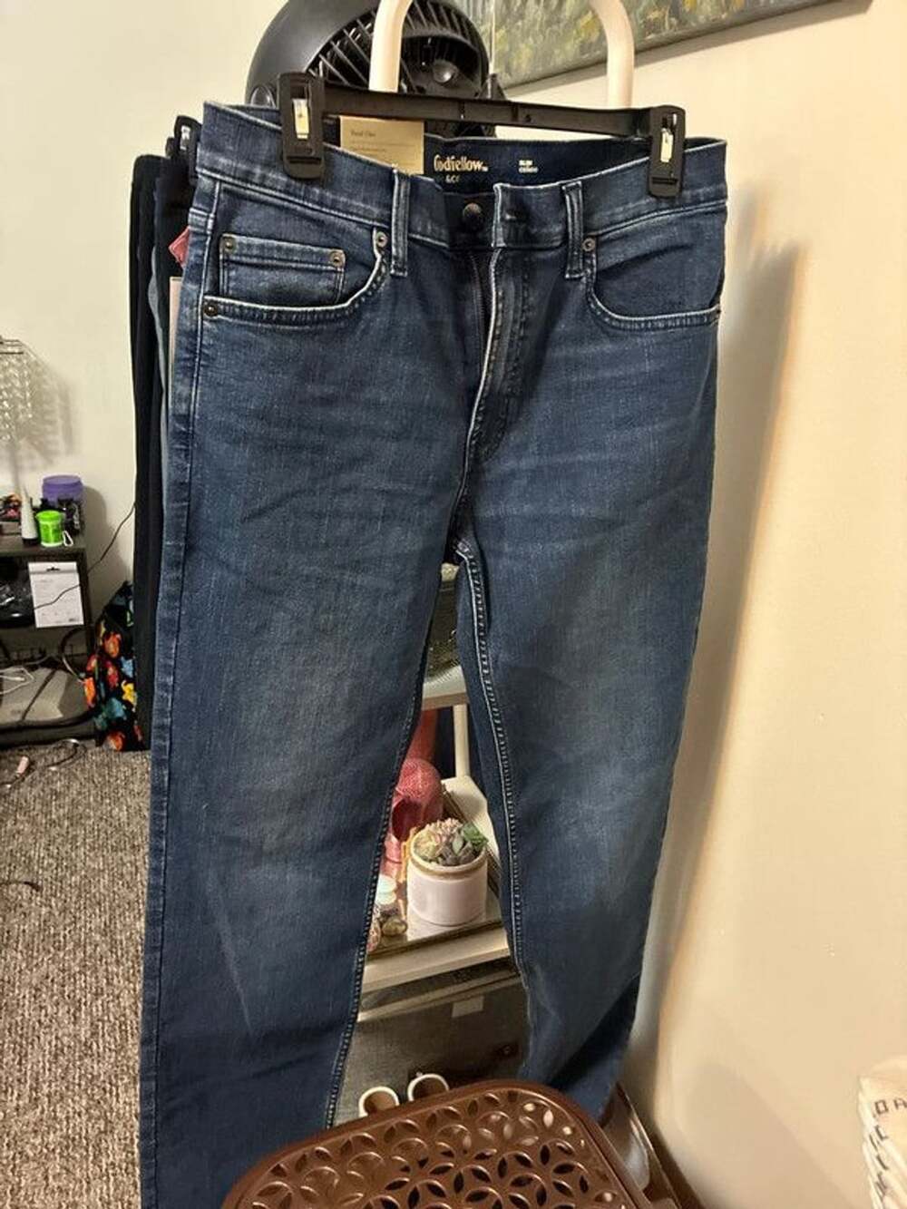 Men’s nwt Goodfellow & co blue jeans 32 x 32 slim fit